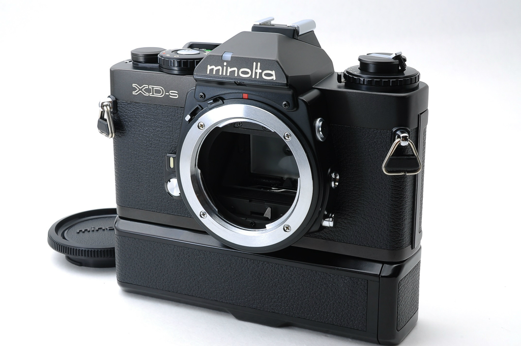 Minolta XDS XDS 35mm Film Camera + Auto Winder D NearMint (Mi35